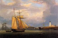 Lane, Fitz Hugh - Drying Sails off Ten Pound Island
